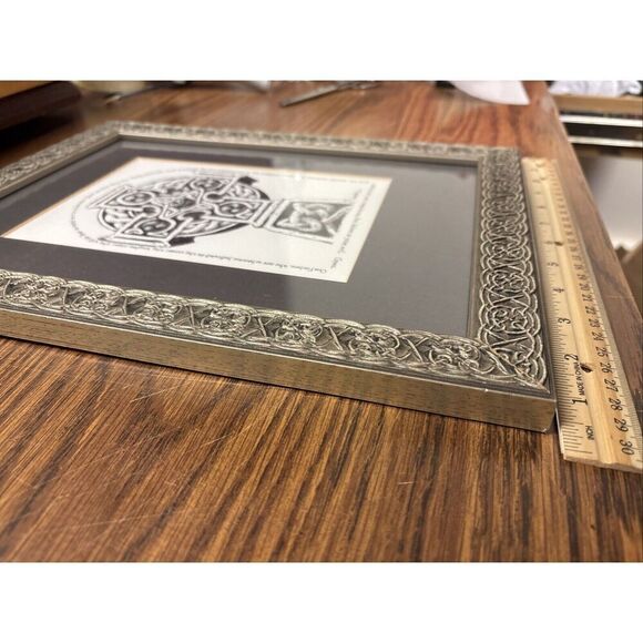 Thomas Hanlon Framed Religious Print: Our Father Christian Prayer - Picture 4 of 5